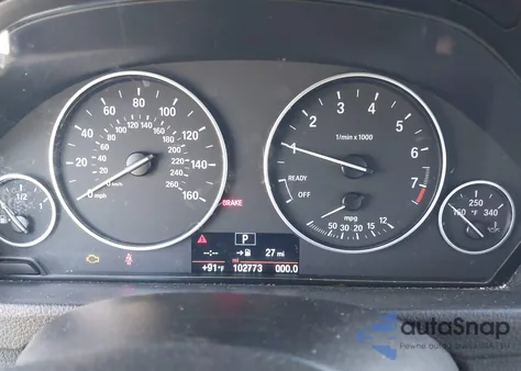 2015 BMW 328I 328I z USA, uszkodzony, nr VIN WBA3A5G57FNS82543